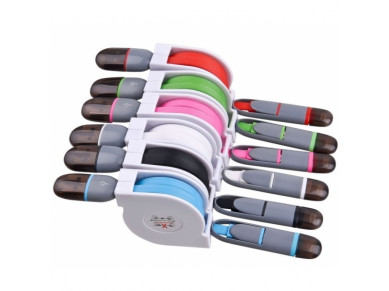 Выдвижной кабель передачи данных Чёрный