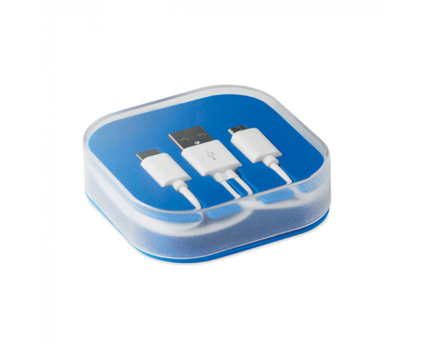 Кабель Connecti королевский синий