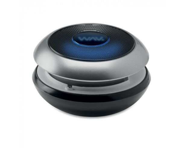 Колонка с подсветкой Ospeak титановый