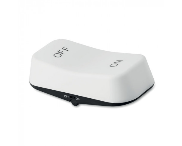 Выключатель Click-clack белый